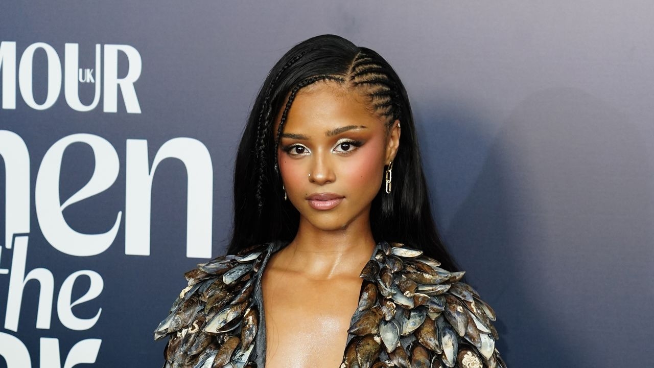 Tyla Skipped the Shirt For Her Siren-Themed Look in London