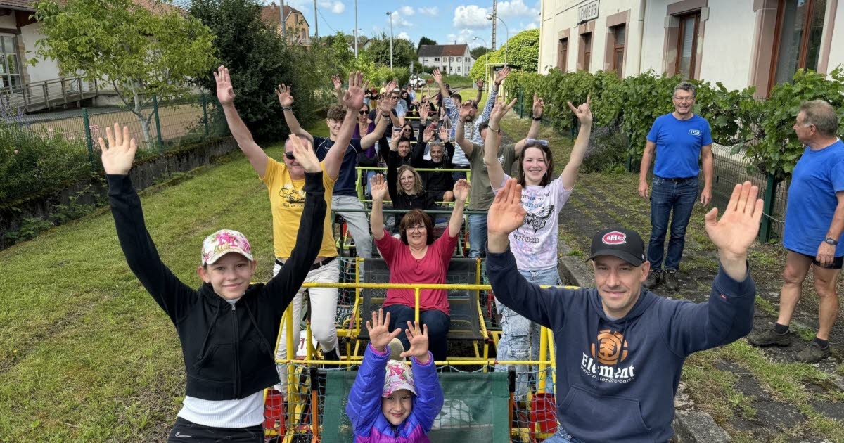 Bitche: Paseos en bici-raíl por vías ferroviarias en desuso en el programa de verano
