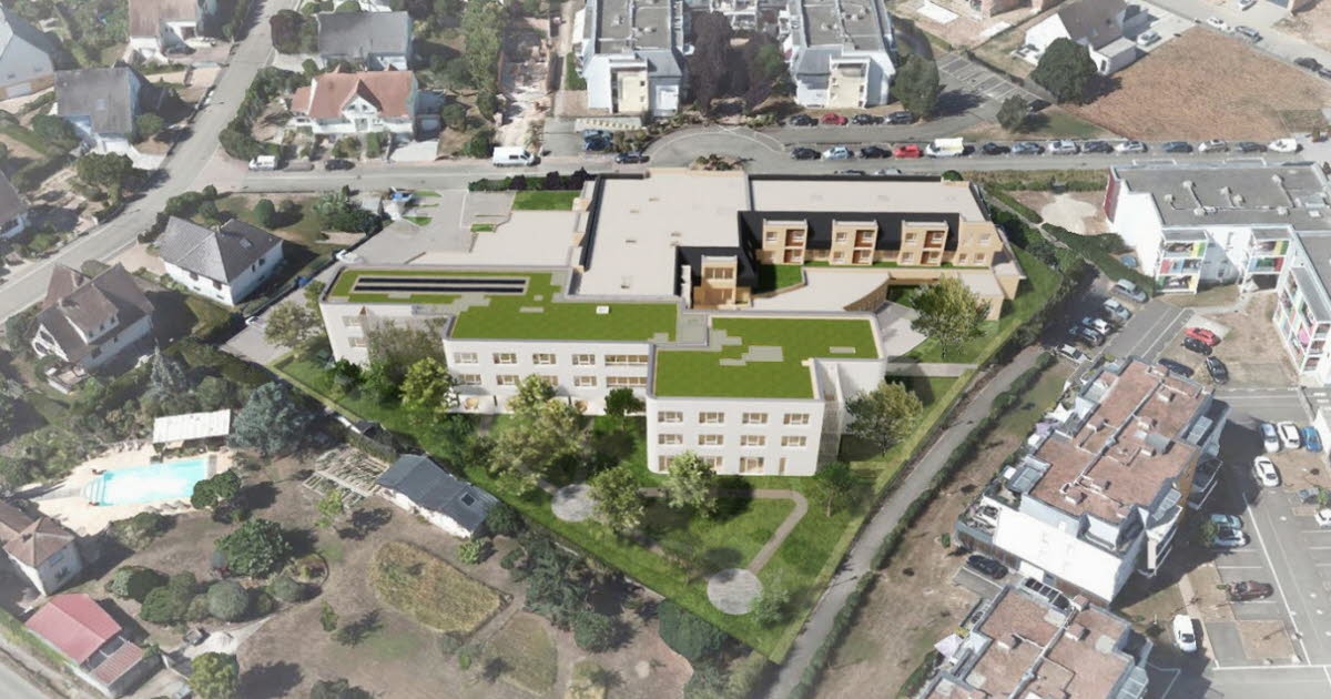 Holtzheim. O asilo Abrapa da cidade está se expandindo, adaptando-se à diversidade do público