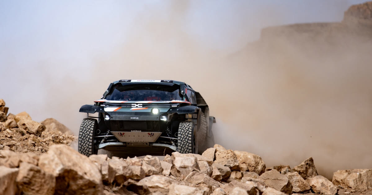 Auto. Rally van Marokko: Sébastien Loeb in het juiste tempo