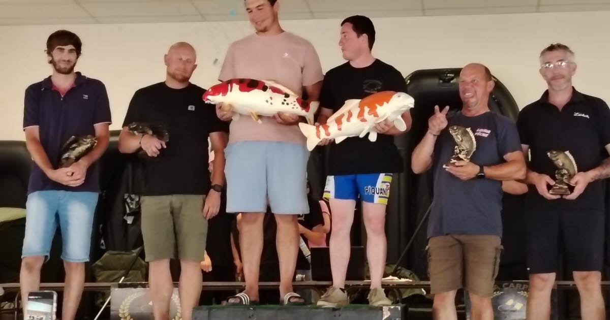 Verdun-Ciel. 352 kg Fisch von den Gewinnern des Karpfen-Enduro gefangen