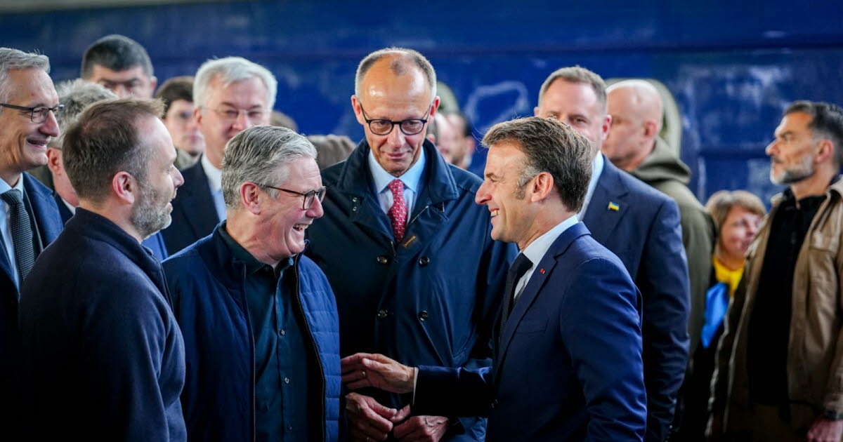 Ukrayna'da savaş. Macron, Merz, Starmer ve Tusk ateşkes için Kiev'e gidiyor