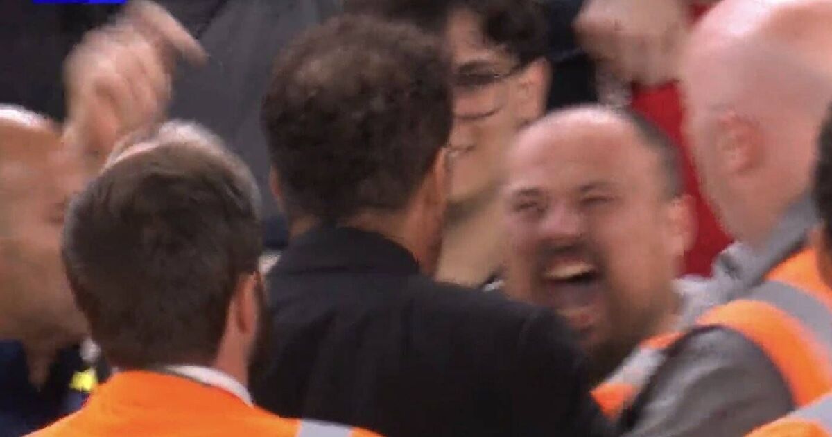 Liverpool fan 'in angry Diego Simeone row' breaks silence on red card mayhem