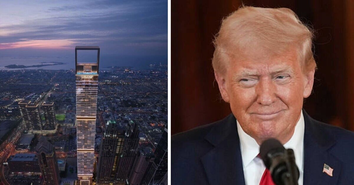 Huge £848m Trump Tower in city loved by UK tourists will have world's highest sky pool