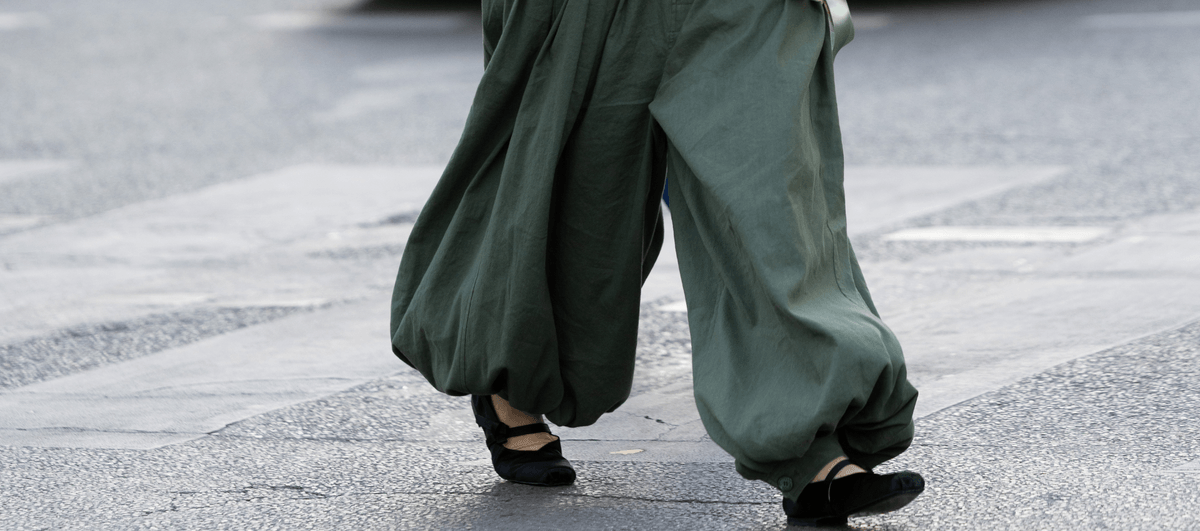 Los pantalones globo son tendencia: aquí hay 5 formas de usar este estilo sorprendentemente versátil