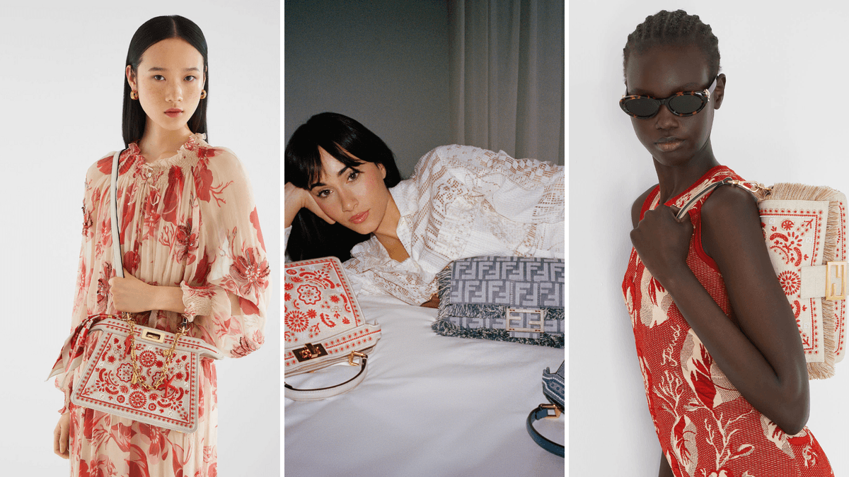 Aitana Serves Red-Hot Attitude for Fendi's new Summer 2025 Campaign