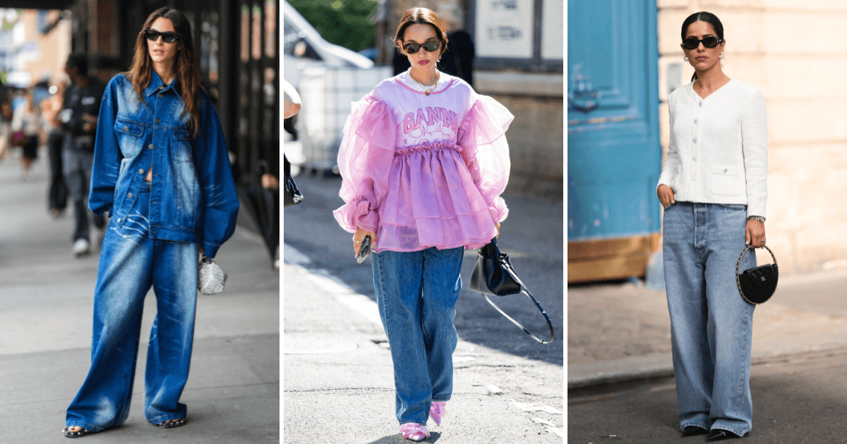 Estas son las únicas 5 formas en las que combinaré jeans holgados esta primavera