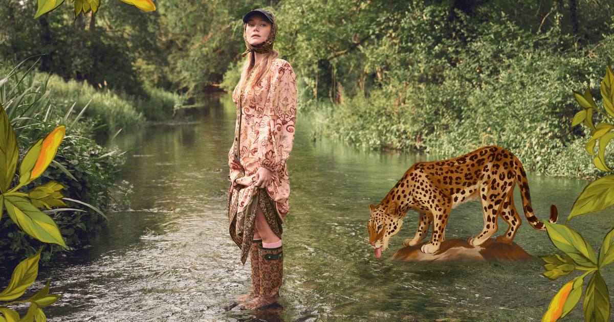Playful Prints Meet British Heritage Style In The Barbour FARM Rio Collaboration