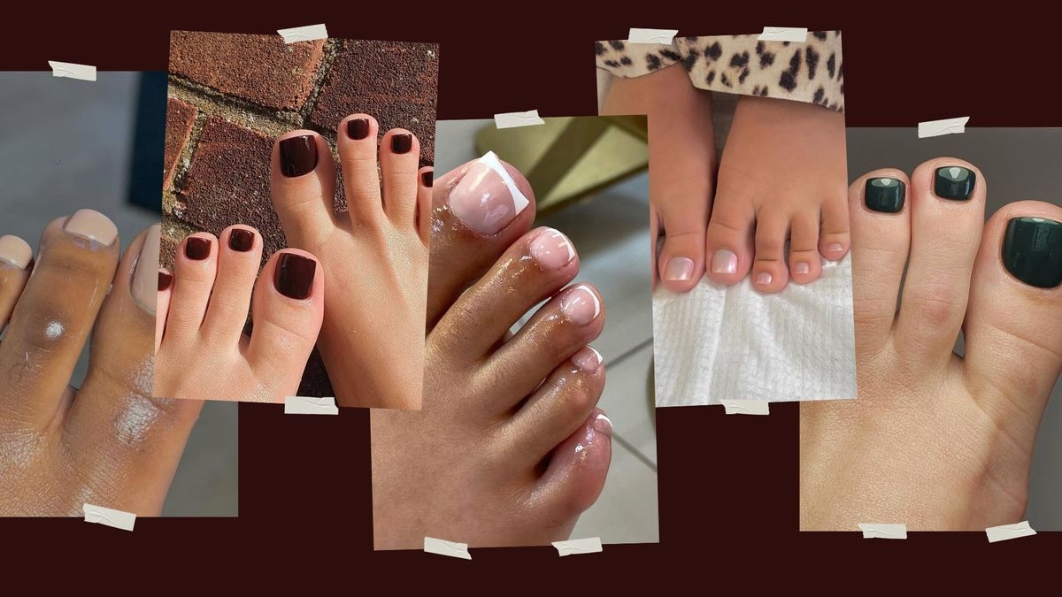 Quero ter um visual atemporal, chique e elegante sem esforço neste outono — estas 9 cores de pedicure combinam com o meu objetivo