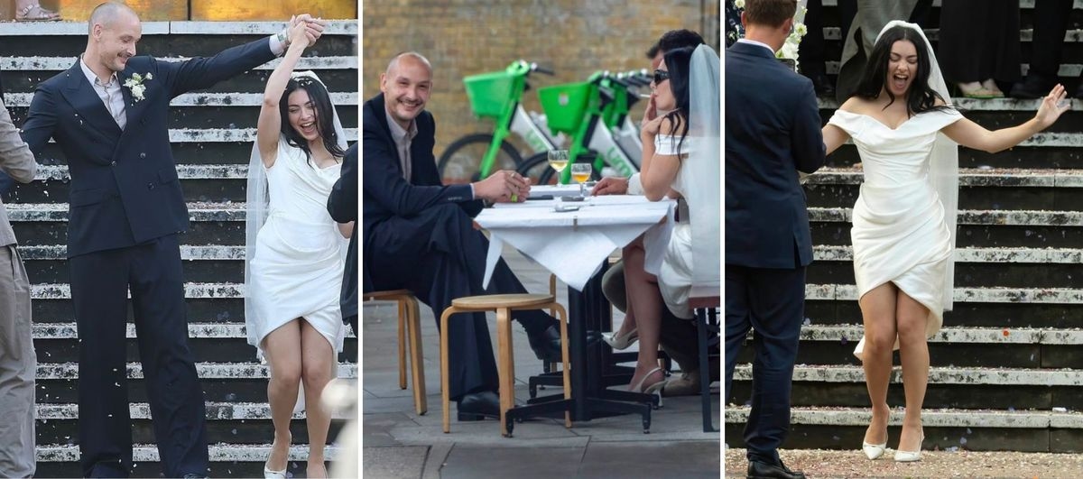 Nie mogę przestać myśleć o mini sukience ślubnej Charli XCX