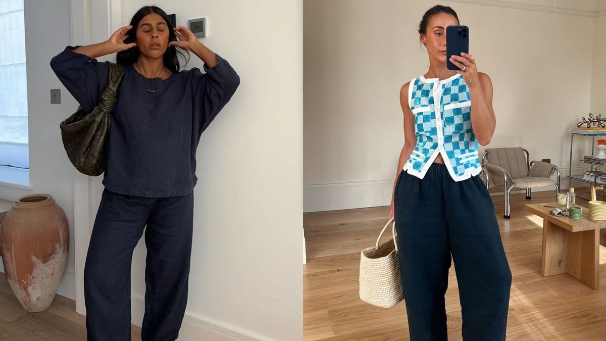 White Linen Trousers Are Eternally Chic, But This Darker Alternative Is Just As Elegant for Summer