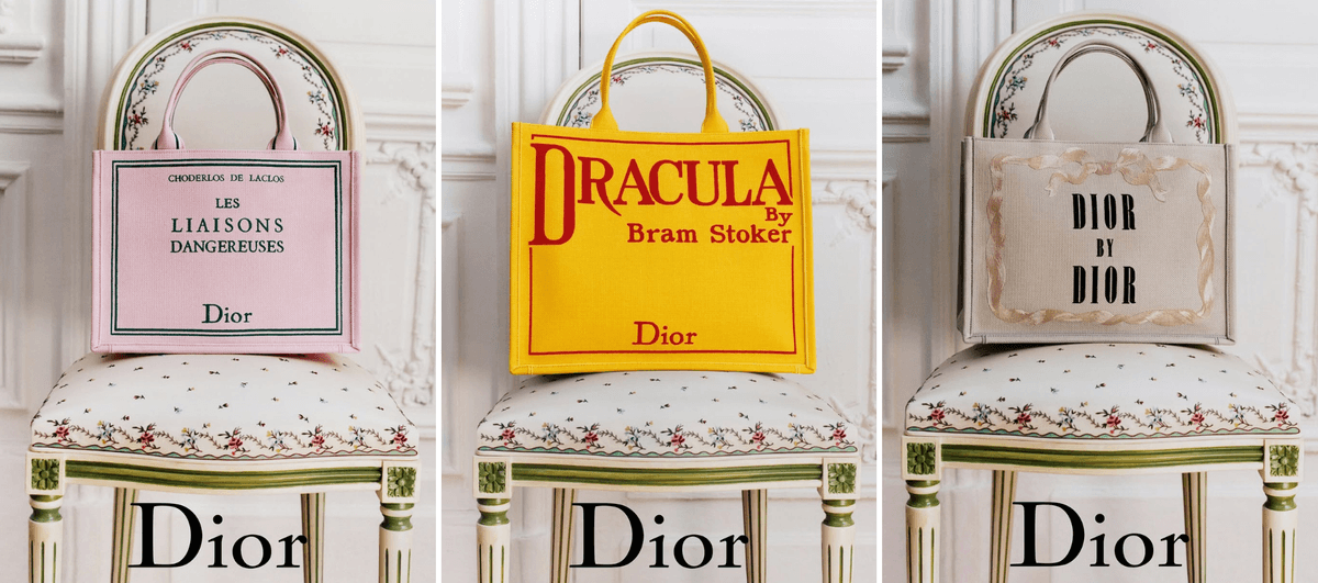 The Secret Meaning Behind Jonathan Anderson's Just-Unveiled Dior Book Tote Designs