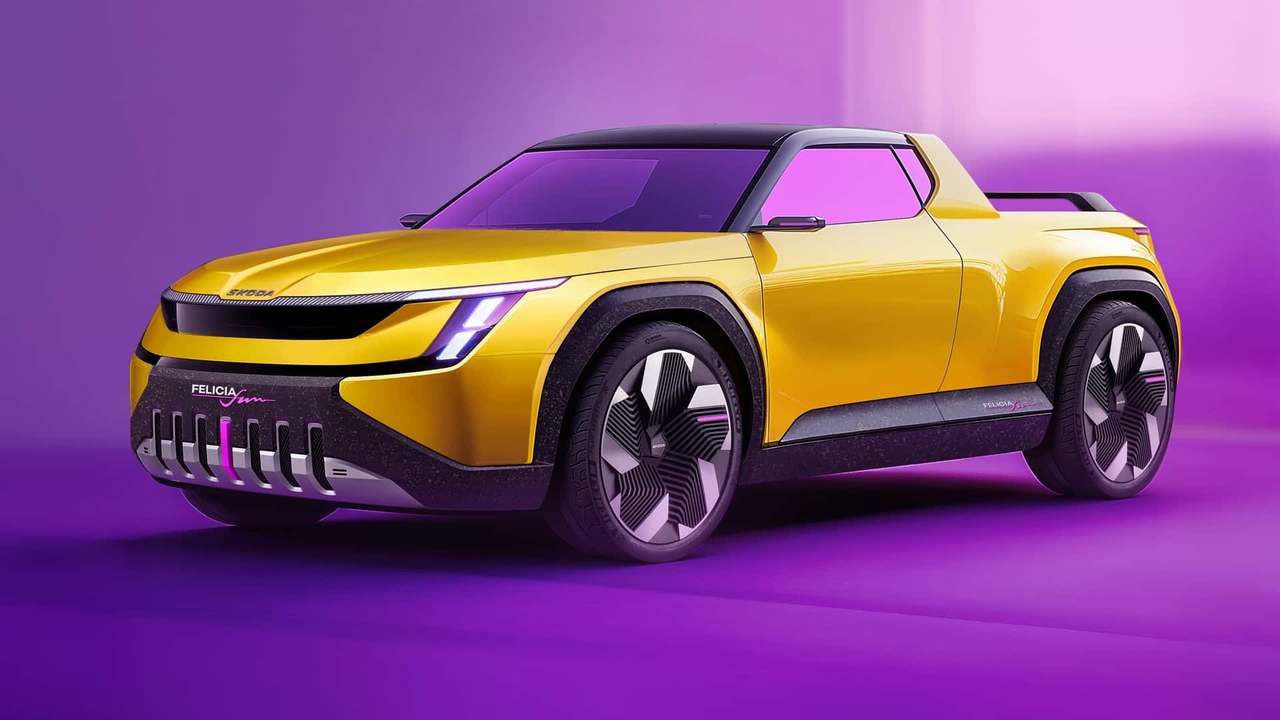 De terugkeer van de cult-pick-up uit de jaren 90? Skoda toont Felicia Fun Concept