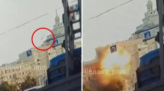 Ukraiński dron nurkuje i atakuje Woroneż w Rosji, raniąc 16 osób