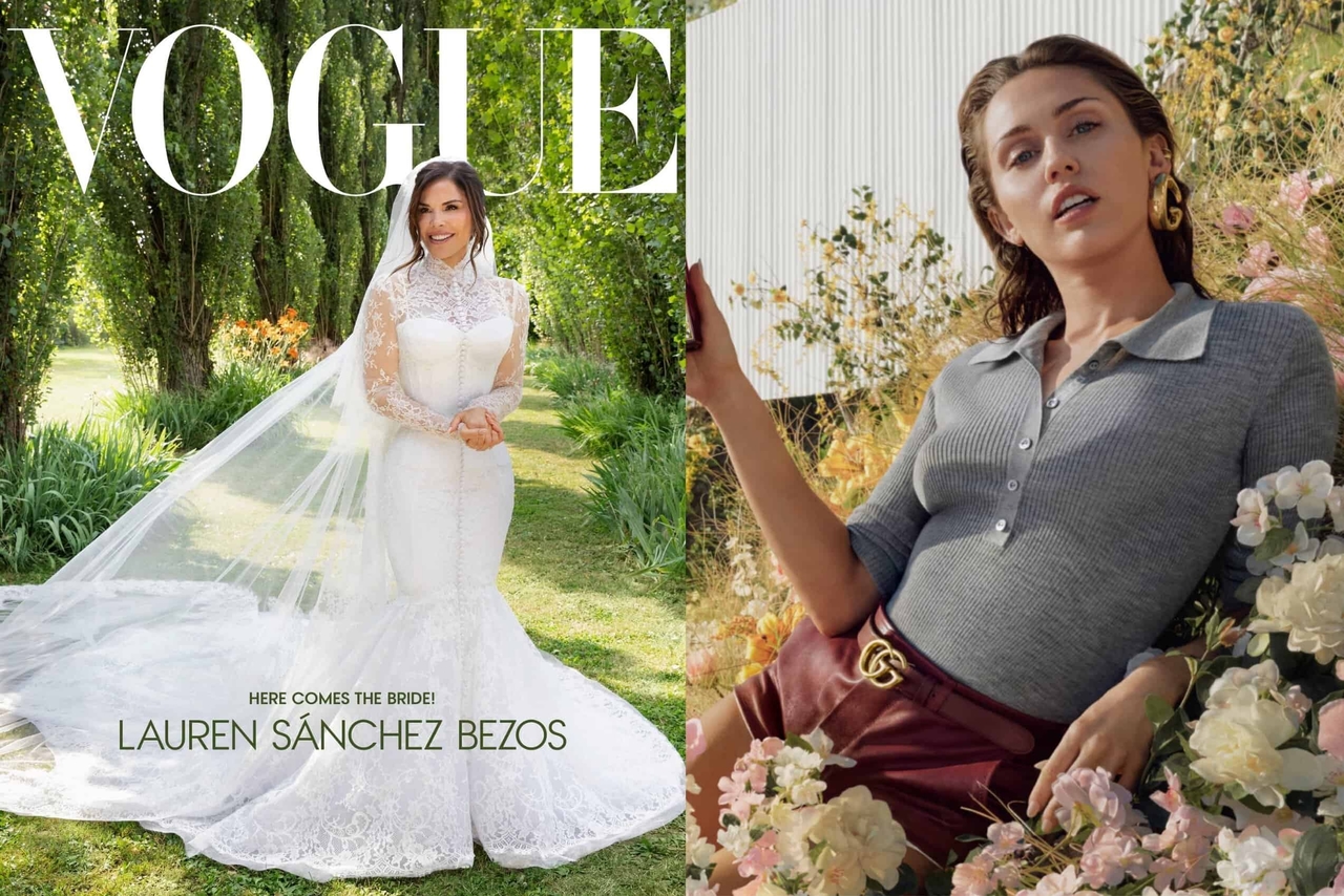 Quali nomi della moda sono stati scelti per il matrimonio di Jeff Bezos e Lauren Sánchez?, il terrificante incidente di Beyoncé con Cowboy Carter, e in più! Miley Blooms per Gucci!