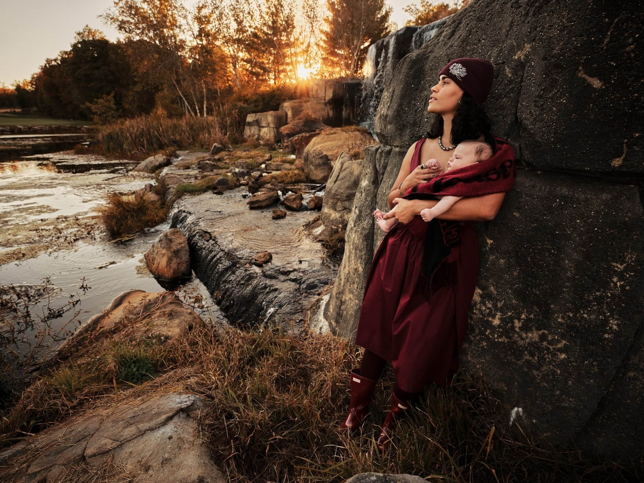 Photographer Jordan Millington Liquorice and Model Karol Santos Celebrate Motherhood