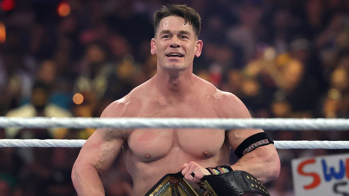 WrestleMania 41 night two RESULTS: John Cena WINS record-breaking 17th world title as major star misses show - while two titles change hands before shock return
