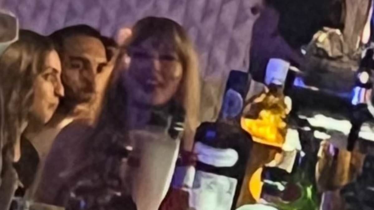Taylor Swift joins Travis Kelce in Nashville on the opening night of his NFL charity event