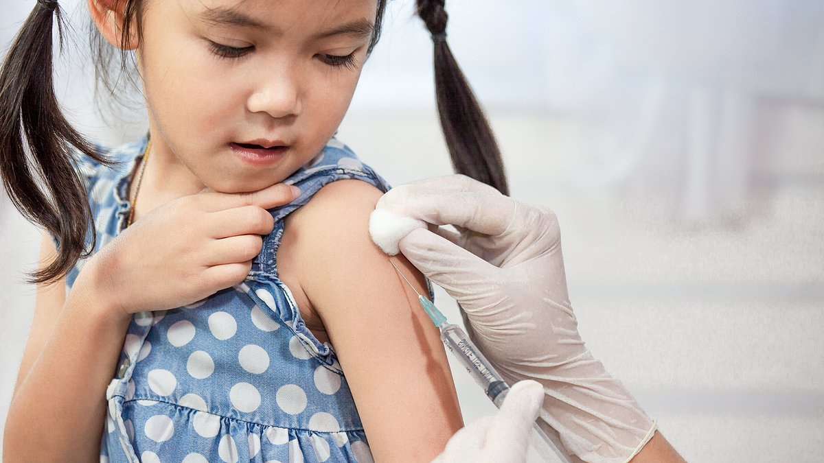 Hospitalizations reach near-record high for highly contagious virus... as CDC pushes mass vaccinations