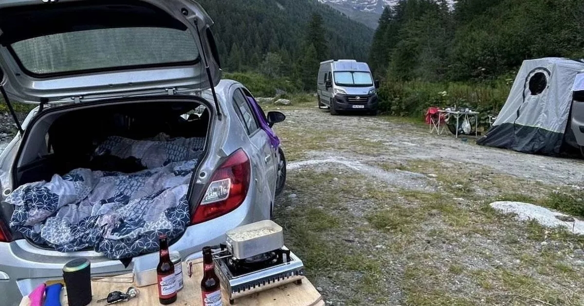 'We travelled Europe in a 2009 Vauxhall Corsa - spending £15 a day'