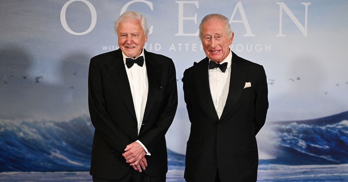 König Charles begleitet Sir David Attenborough bei der Premiere von „Ocean“, um eine wichtige Botschaft zu überbringen