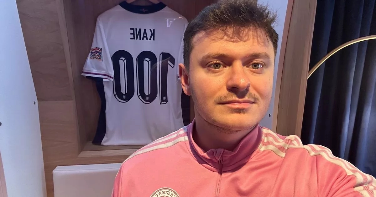 Ich wohnte im selben Hotel wie die englische Fußballnationalmannschaft und trainierte auf dem Platz.