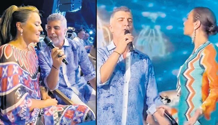 Coronó su escenario con duetos