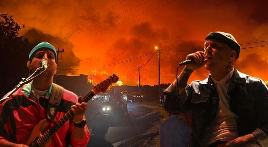 ¡Concierto de Athena en Bursa interrumpido por un incendio! «Desalojen el recinto con calma».