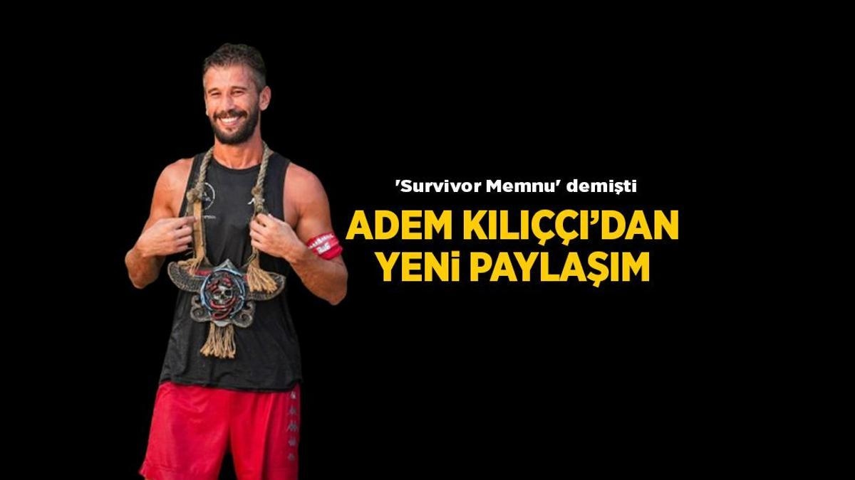 News: Neuer Instagram-Beitrag vom Survivor 2025-Champion Adem Kılıççı