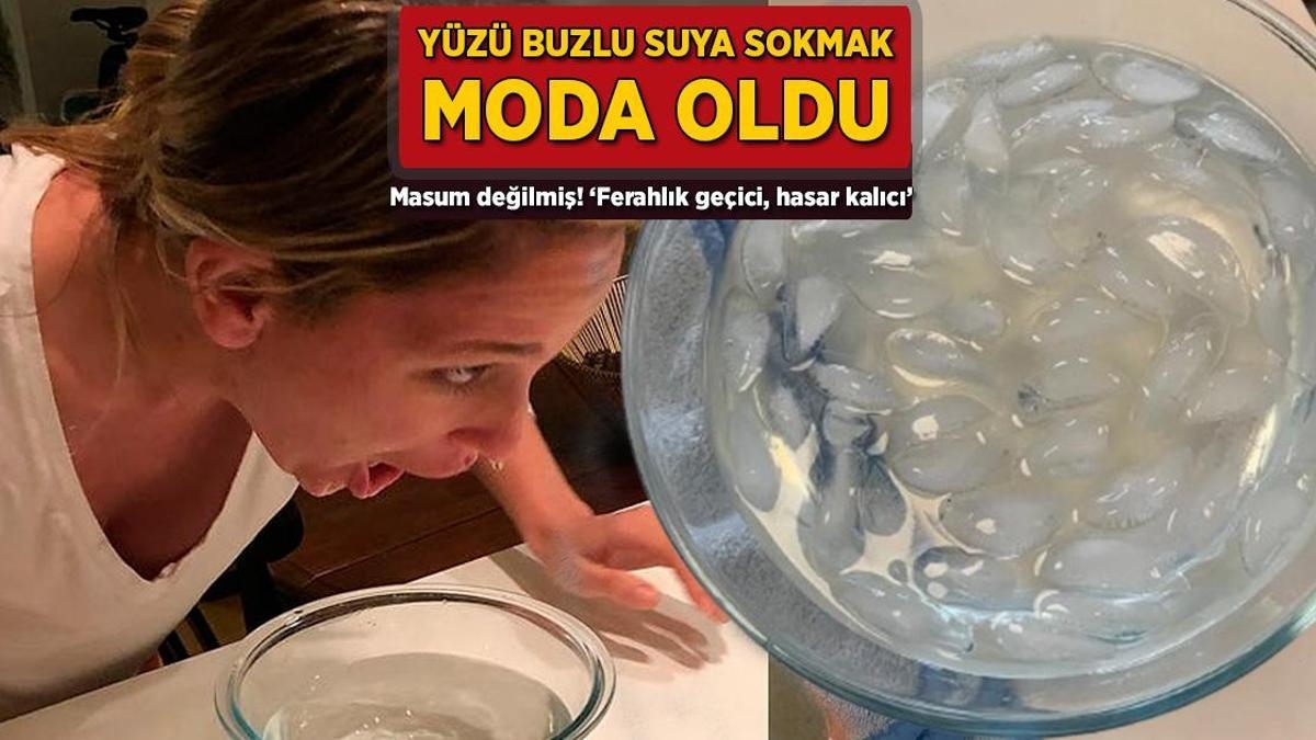 Yüzü buzlu suya sokmanın faydası var mı, nedir? Masum değilmiş: 'Ferahlık geçici, hasar kalıcı'