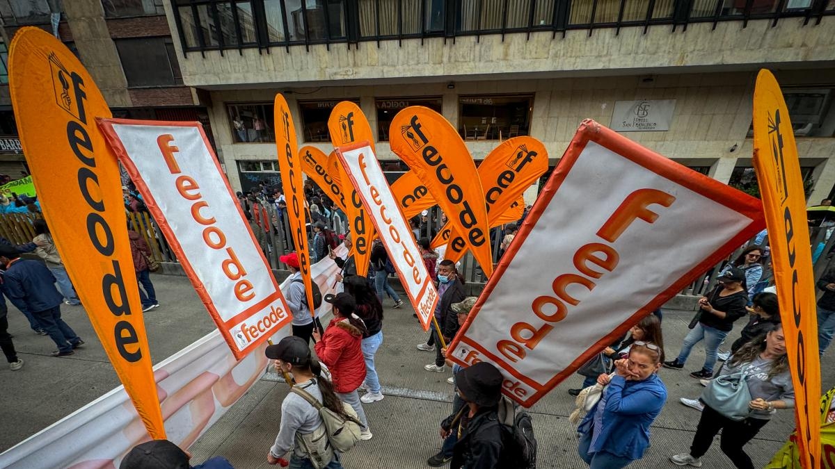 Fecode gibt Aktivitäten, Daten und Zeiten für den Streik am 28. und 29. Mai bekannt.