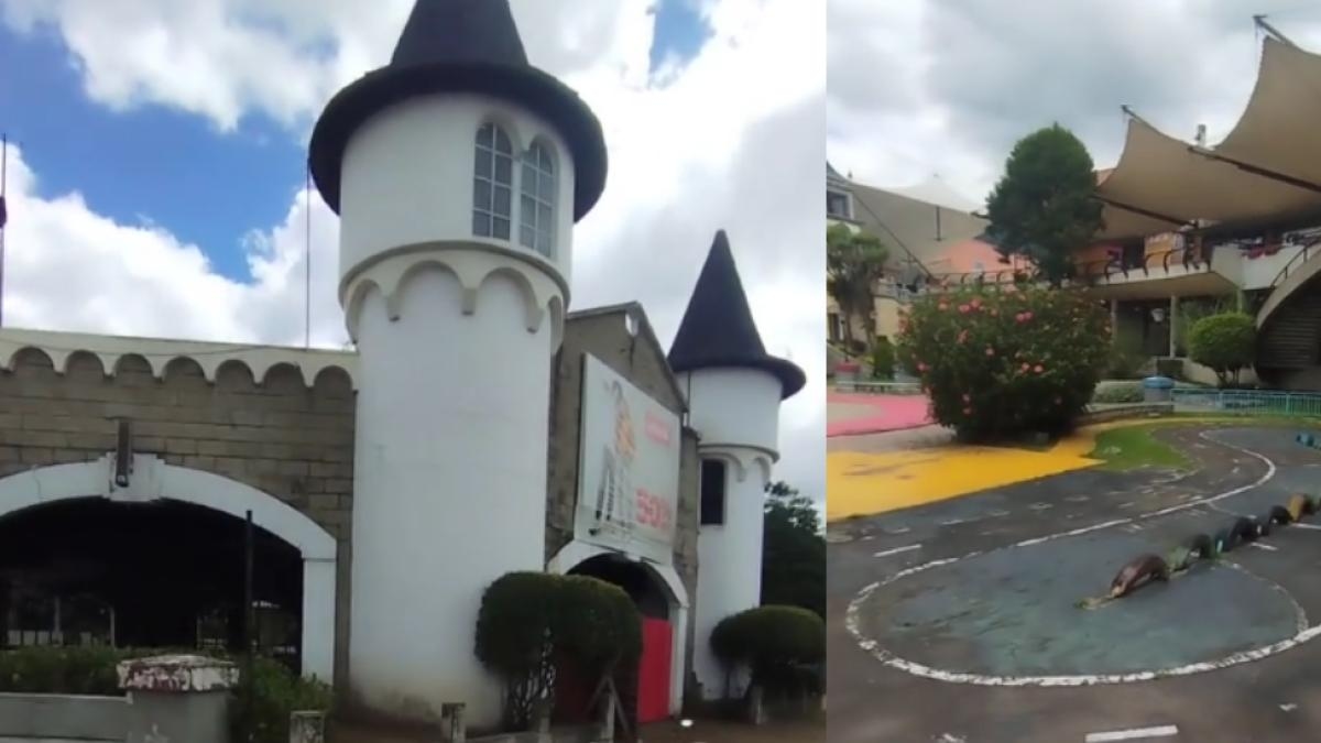 Assim são as ruínas do famoso parque Camelot: uma atração dos anos 90 em Bogotá