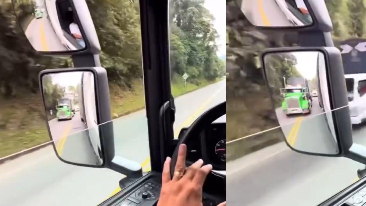 Video | Un autoarticolato spericolato rischia di causare un incidente mortale: sorpasso su doppia corsia