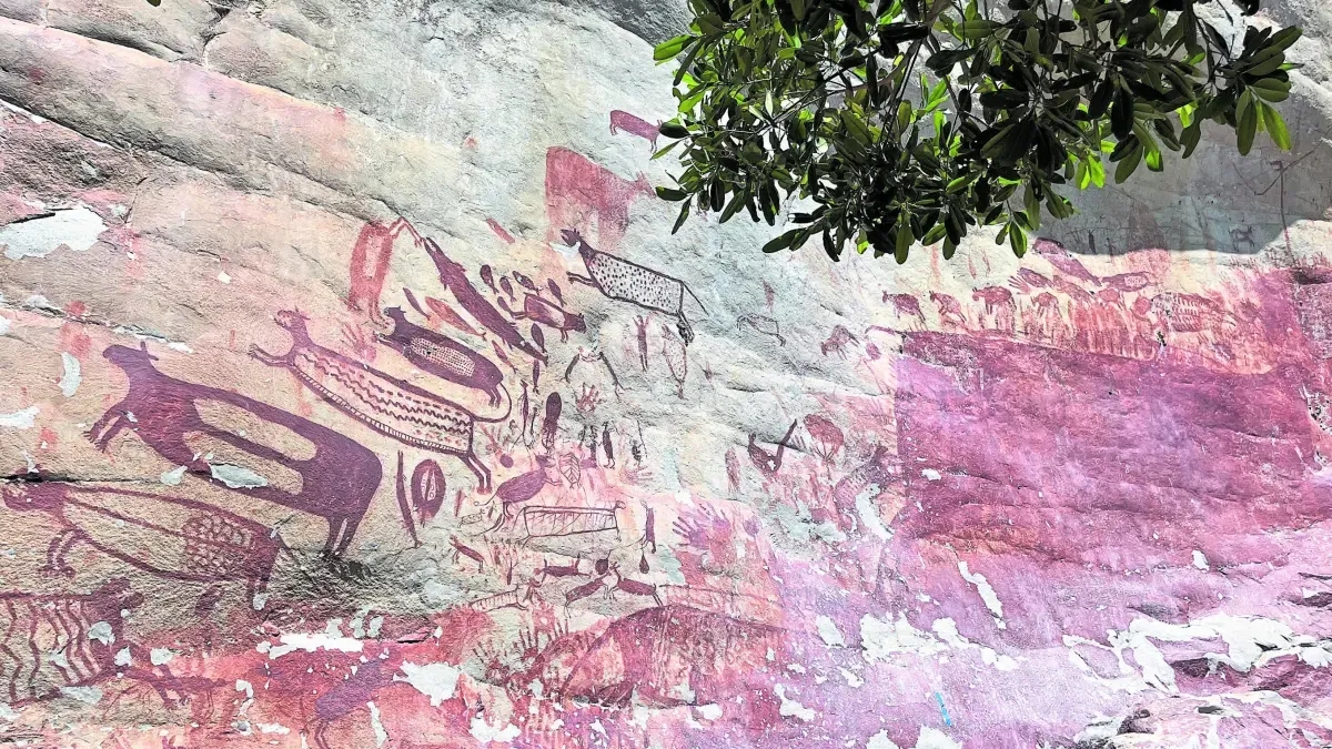 Neue Funde in Chiribiquete geben Hinweise auf die Welt derjenigen, die vor Jahrhunderten Piktogramme malten.