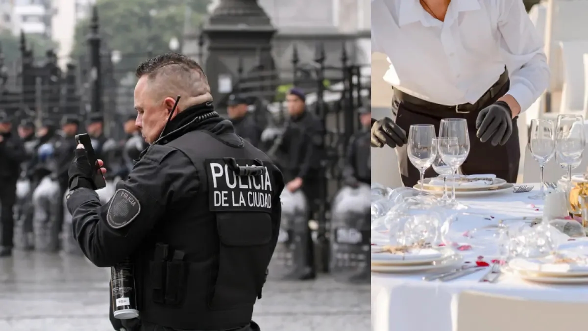 Arjantin polisi, dört mahkumu, bir düğün töreninde garson olarak çalışmaları için hücrelerinden serbest bıraktı.