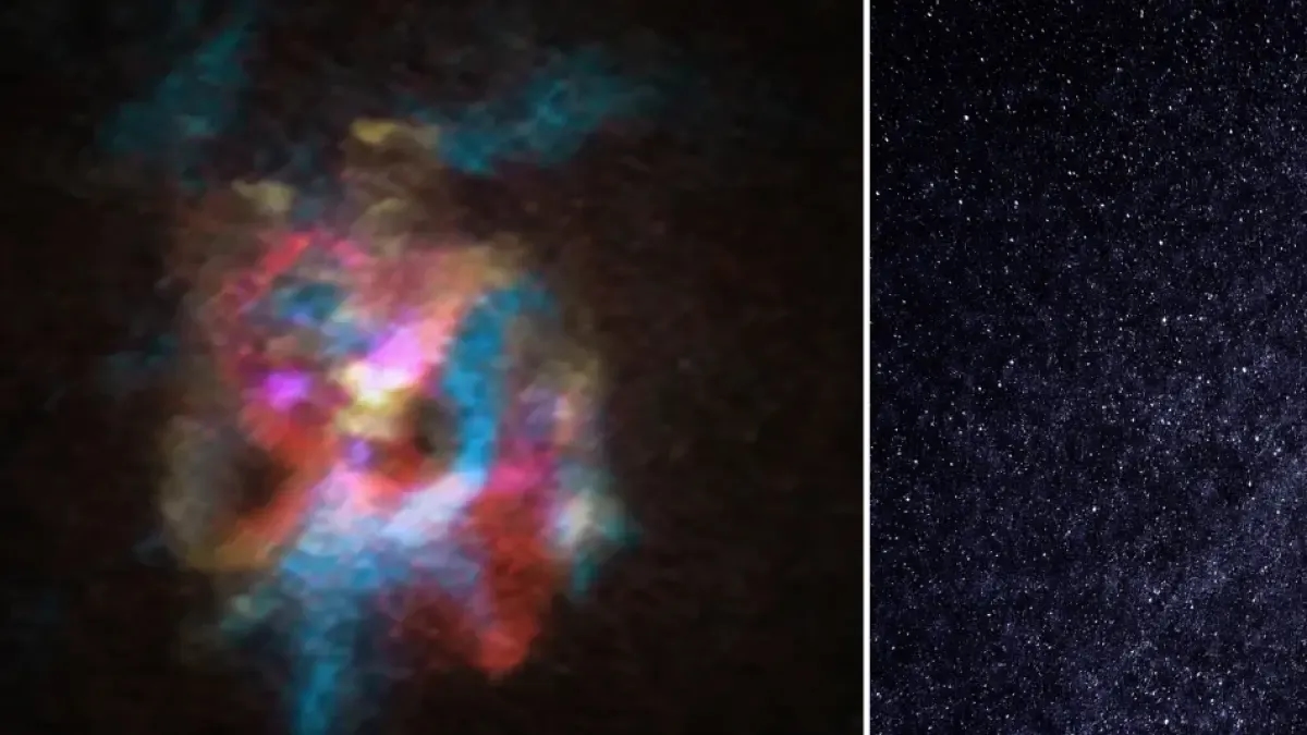 A giant stellar bubble of solar mass that was extinguished 4,000 years ago in a mysterious eruption has been discovered.