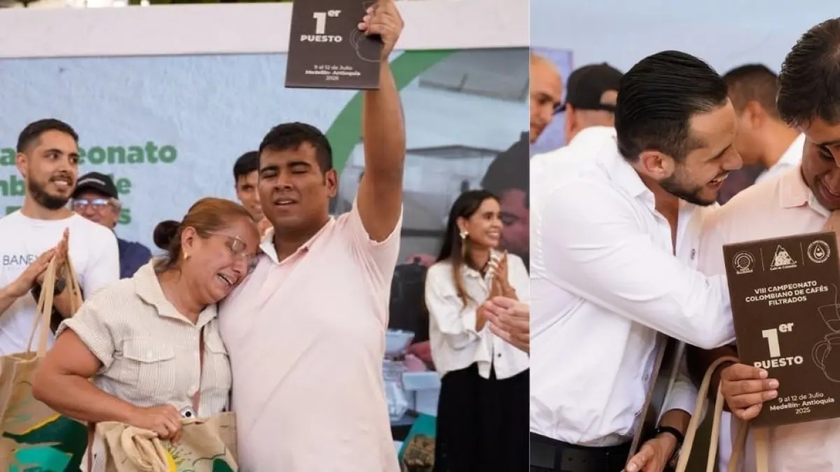 Le jeune homme qui veut offrir à la Colombie son premier titre mondial en café filtre