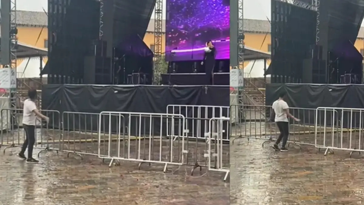 Mexican singer goes viral on social media for her performance in front of just one person