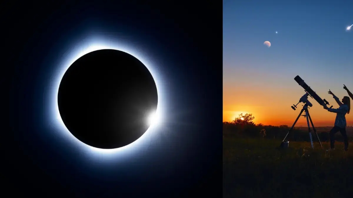 Der seltene schwarze Mond, der am 23. August auftritt, ein astronomisches Ereignis, das alle 33 Monate auftritt
