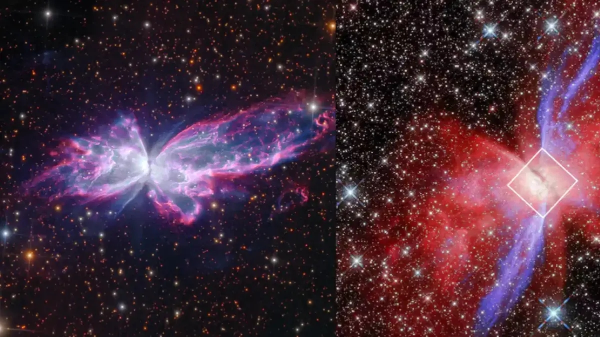 NASA reveals new findings about the Butterfly Nebula using the James Webb Telescope