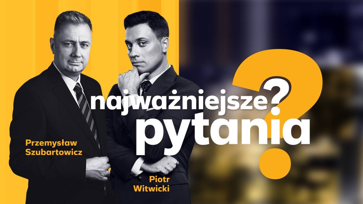 Novo programa revolucionário: Witwicki e Szubartowicz fazem "as perguntas mais importantes"