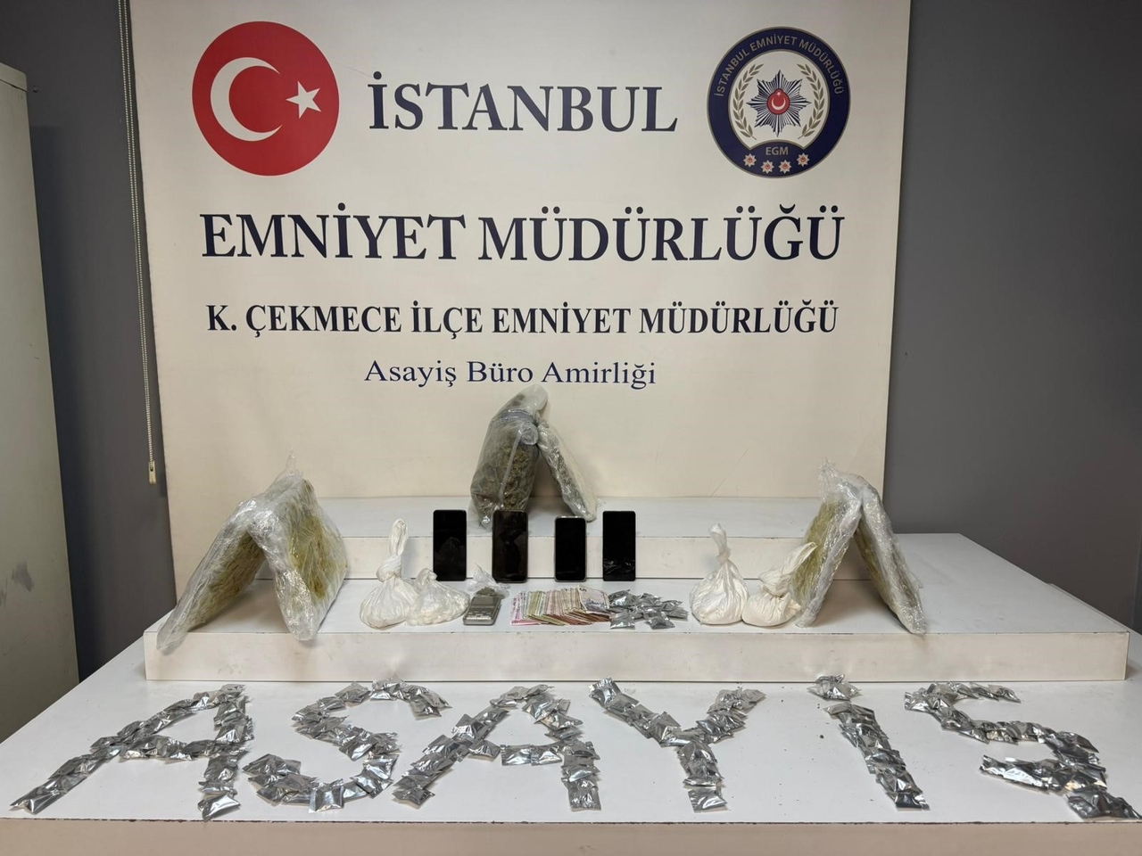 Opération antidrogue à Istanbul : 5 personnes arrêtées