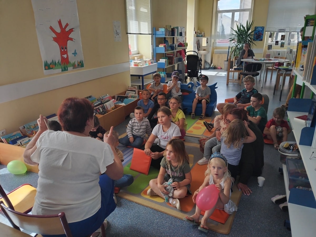De férias na biblioteca