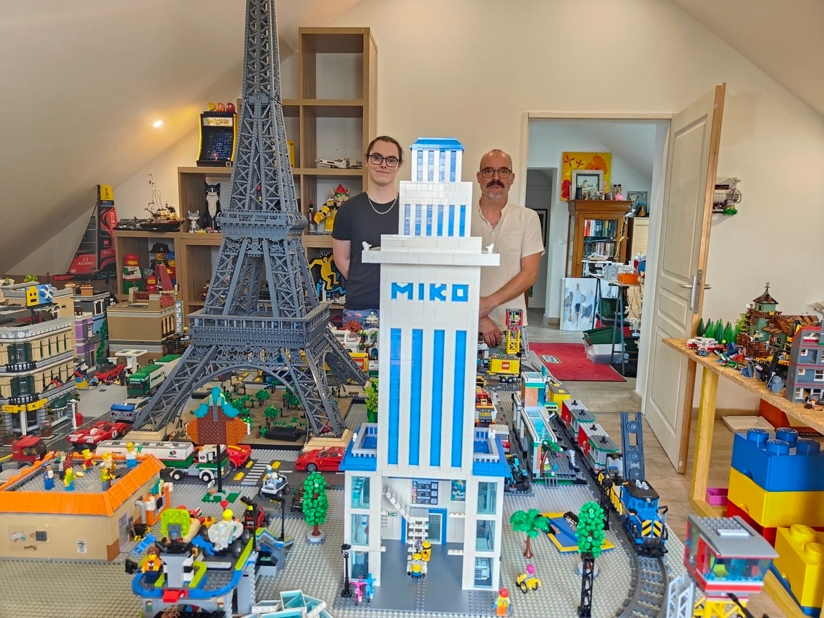 Miko Tower in Lego: Did you dream of it? He did it!