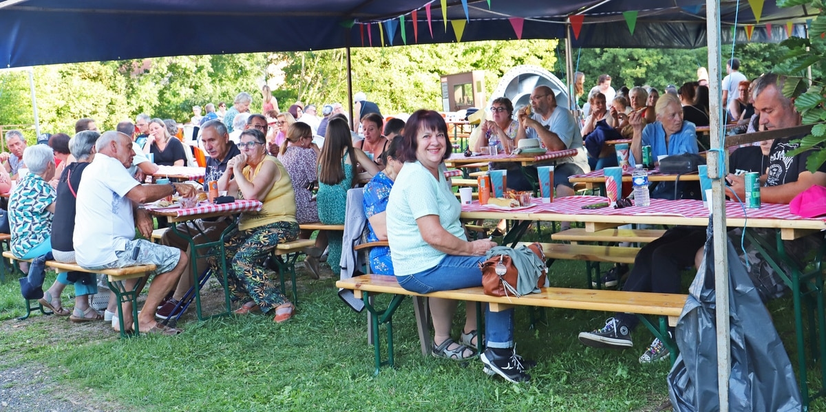 Guinguette mobil için dostça bir mola yeri