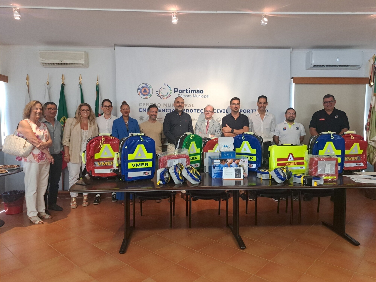 ULS Algarve ontving medische apparatuur gedoneerd door de gemeente Portimão