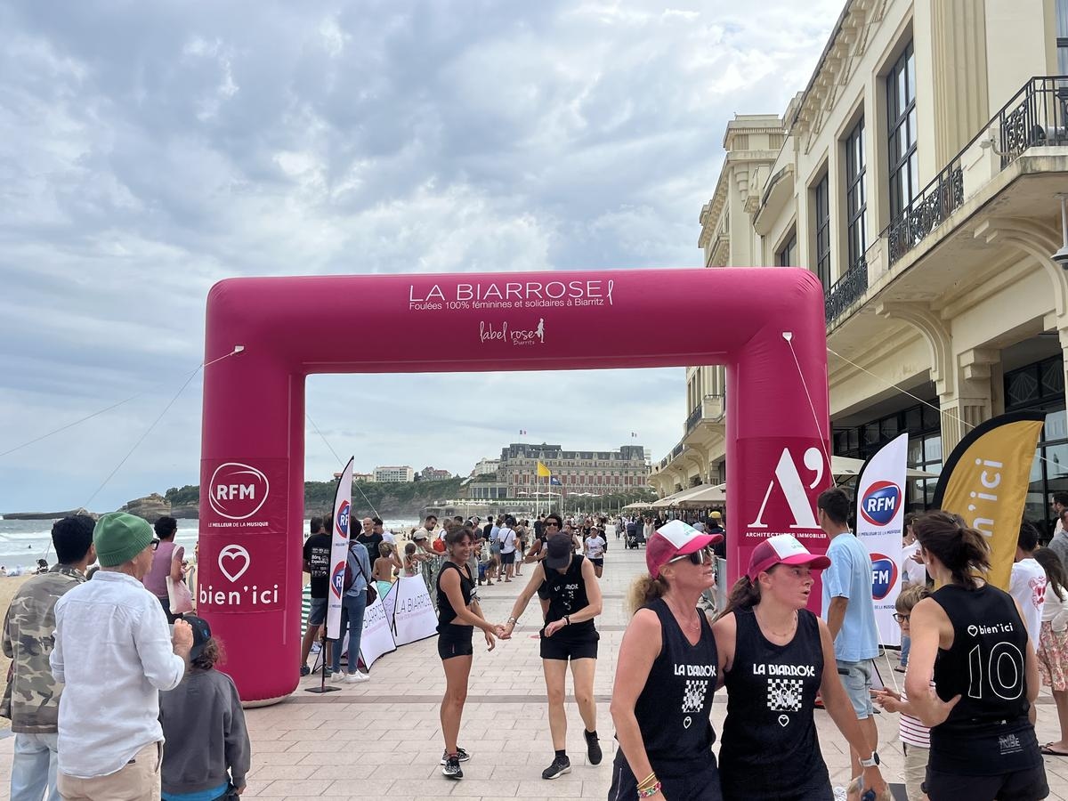 Biarritz: more than 1,000 runners for the tenth anniversary of the Biarrose