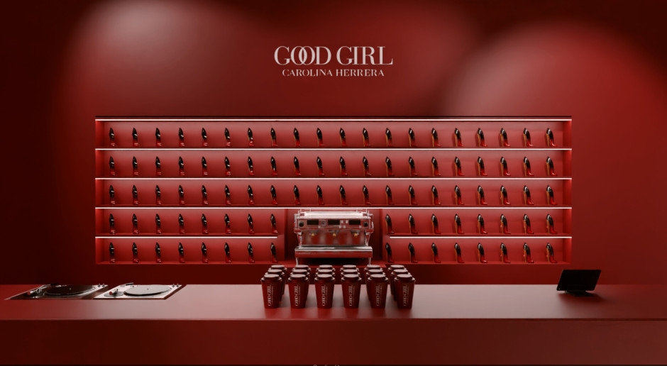 Carolina Herrera inaugura o reino Good Girl em Paris. Novo perfume e o aroma do café em um só lugar