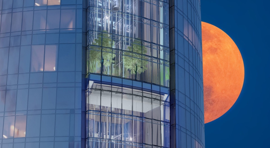 The world's tallest hotel is nearing completion. Nearly 400 meters tall.