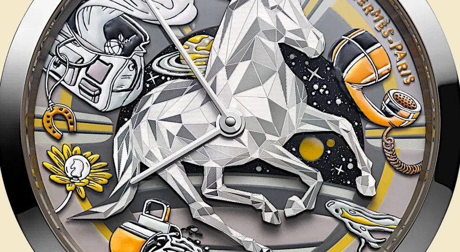 Hermès présente une nouvelle montre de luxe. Son cadran est un rêve devenu réalité.